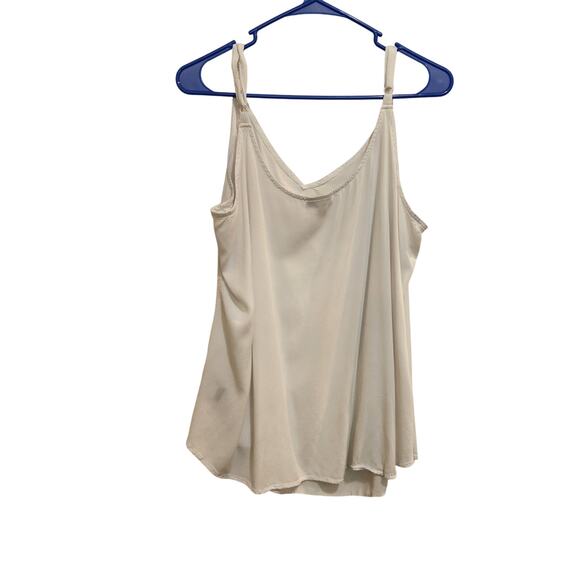Torrid Pullover Nude Classic Sexy Adjustable V-Neck Cami Tank Top Beige Size 2X - Picture 2 of 7